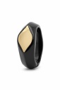 bracciale con dettaglio oro sul davanti shine